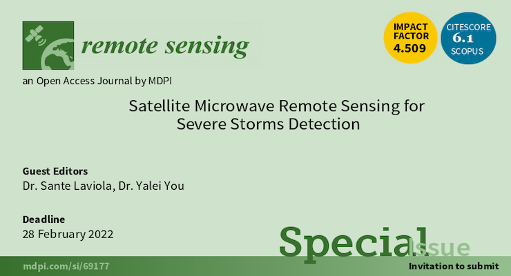 Banner of Remote Sensing of the Special Issue