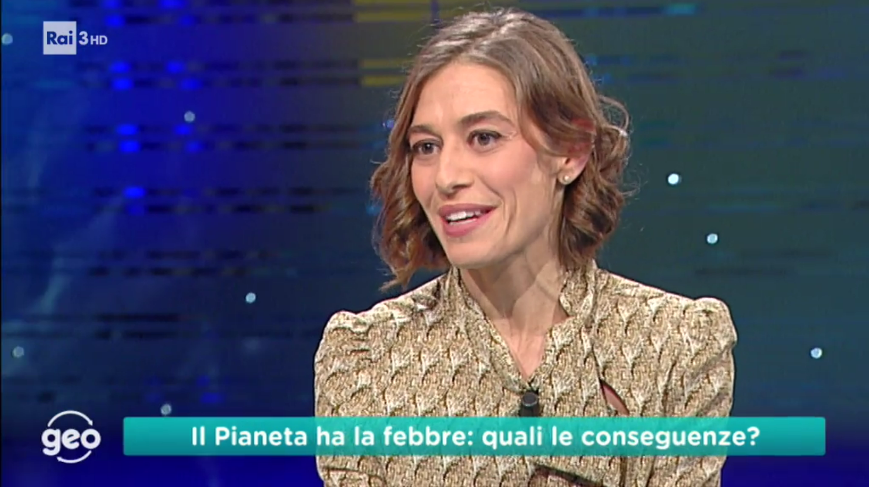 Intervista ad Elisa Palazzi a GEO&GEO (puntata del 17 Dicembre 2019)