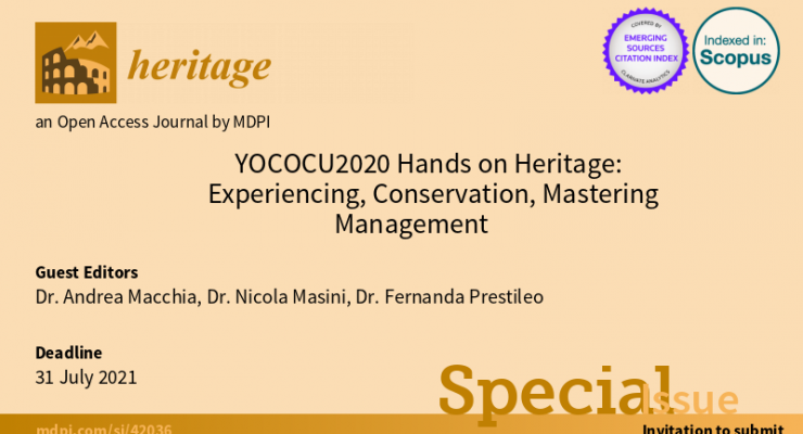 Special Issue Heritage YOCOCU2020
