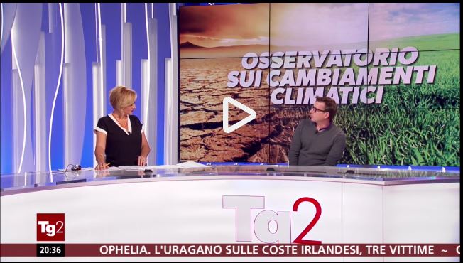 TG2 20.30 – Climate change Observatory