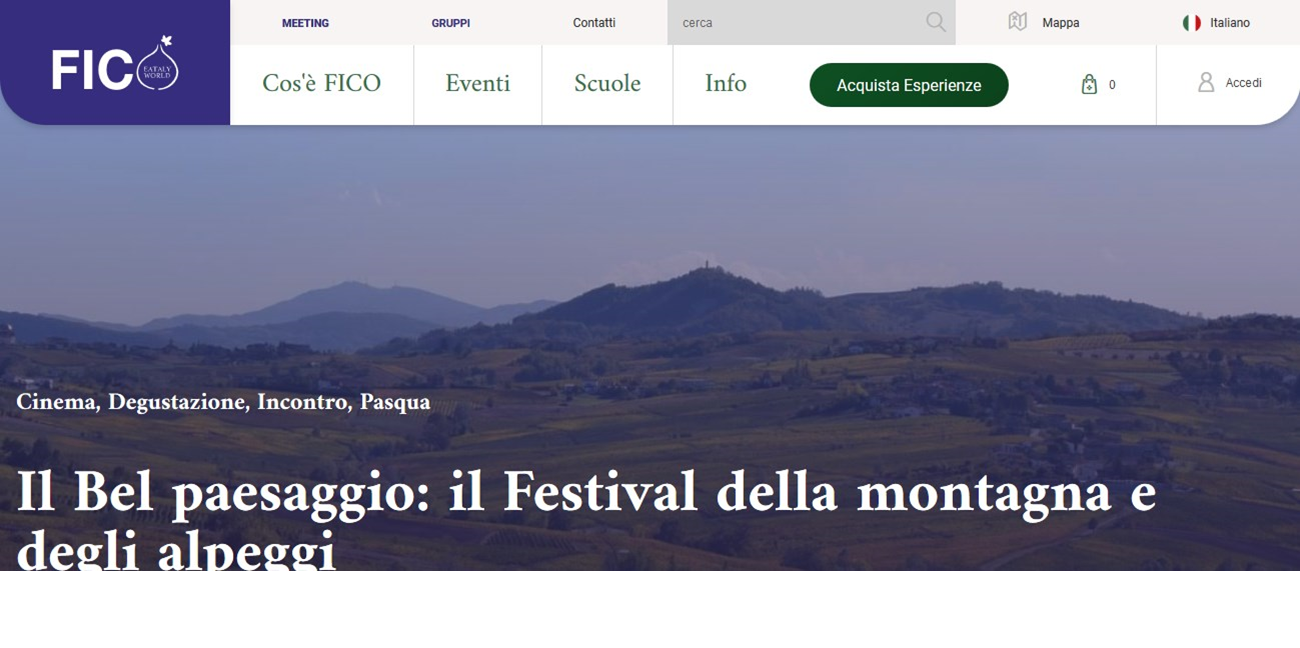 Il Bel paesaggio: il Festival della montagna e degli alpeggi