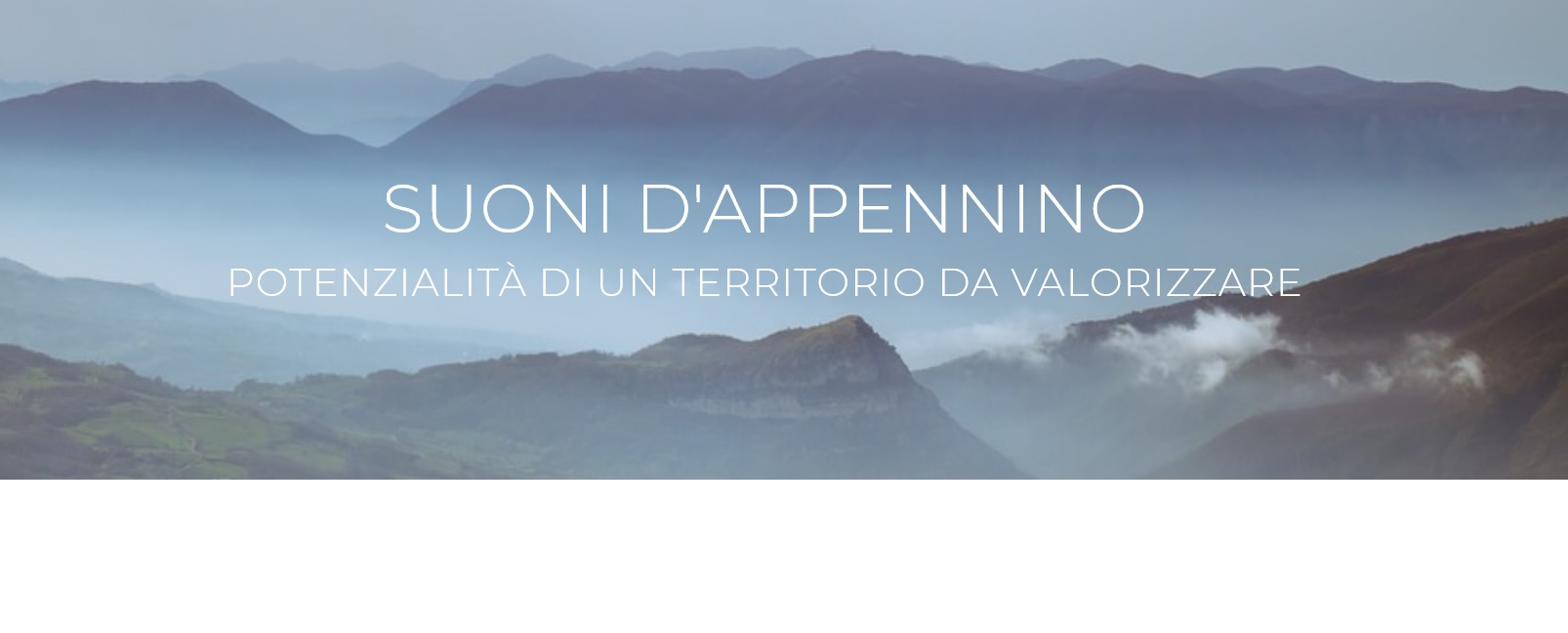 Suoni  d’Appennino