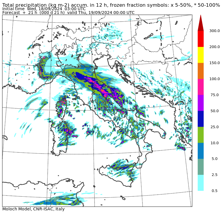 La tempesta Boris investe il Nord Italia